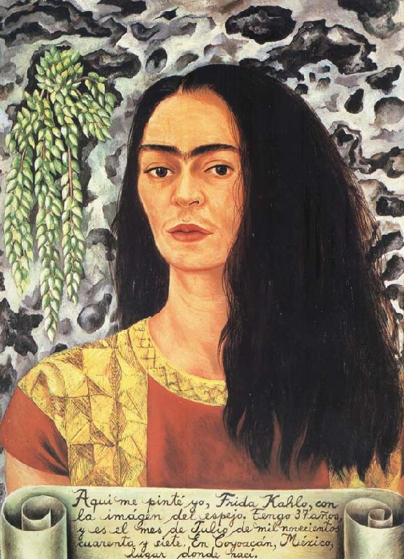 Frida Kahlo Self-Portrait with Loose Hair oil painting picture